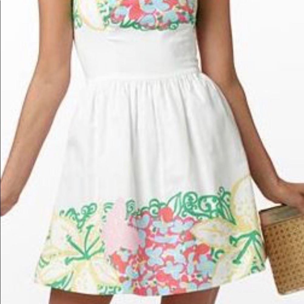 Lilly Pulitzer Lottie White Floral Dress
